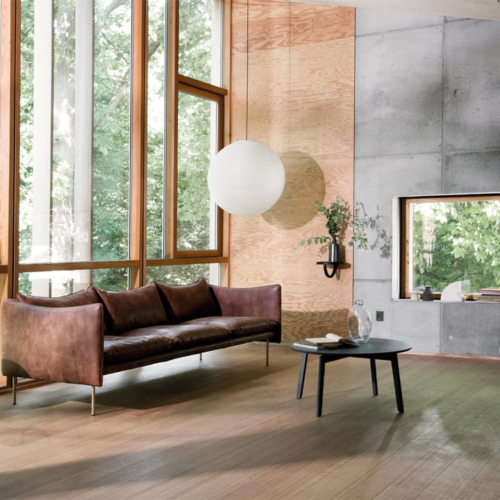 Area soffbord, ek mattlack, ø80 h.39 cm Fogia