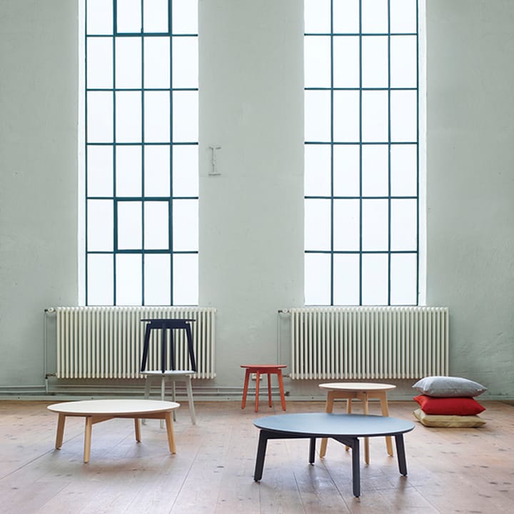 Area soffbord, ek mattlack, ø80 h.39 cm Fogia