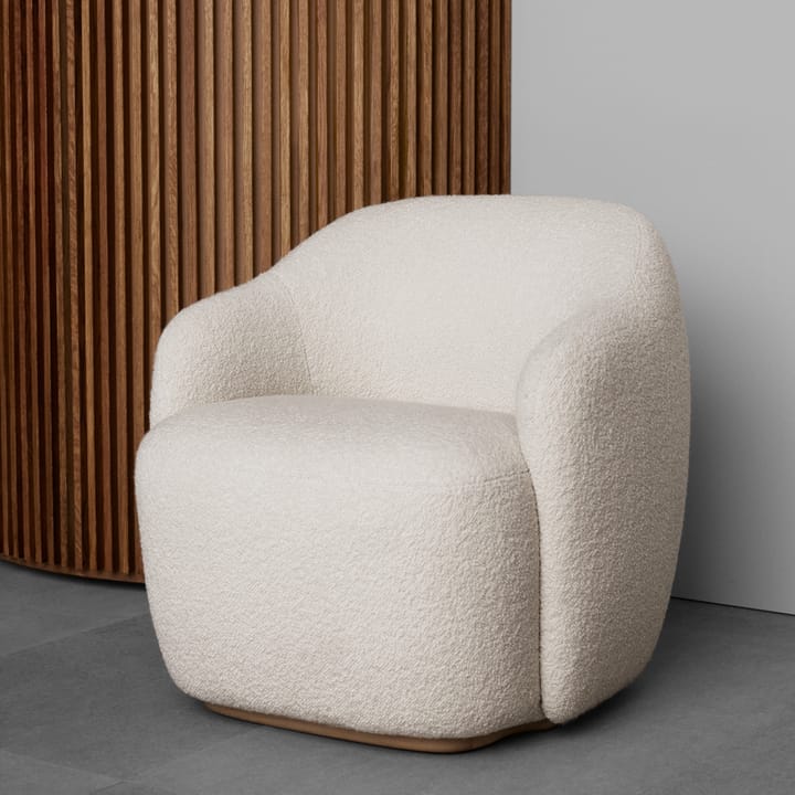 Barba fåtölj, tyg karakorum ivory ivory Fogia