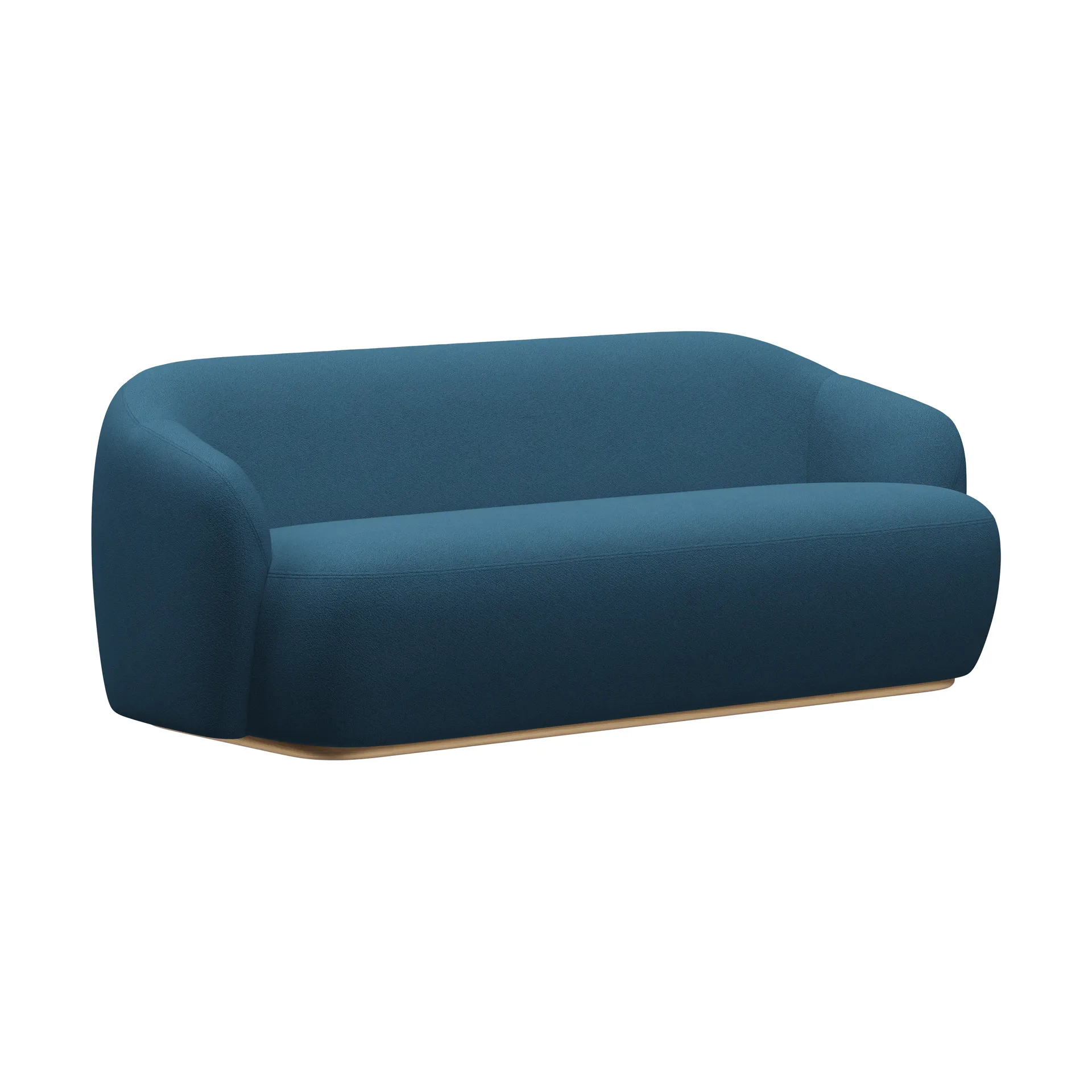 Barba loungesoffa, Tyg Vidar 4 0872 petrol Fogia