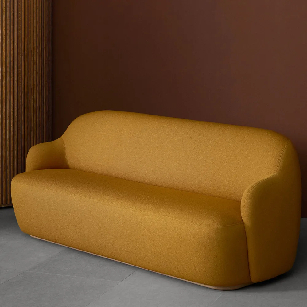 Barba soffa, Tyg vidar 1511 beige-bok Fogia