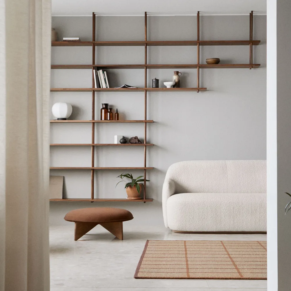 Barba soffa, Tyg vidar 1511 beige-bok Fogia