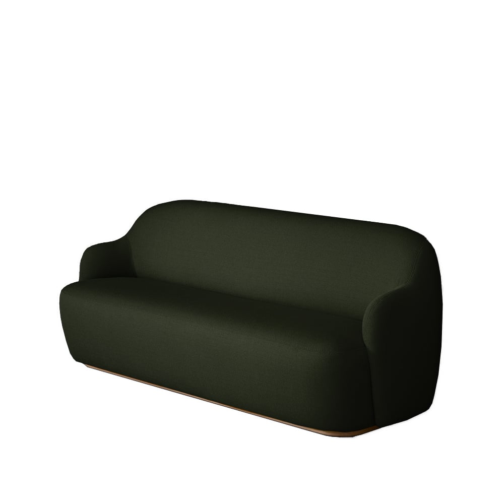 Fogia Barba soffa Tyg vidar 972 mossgrön-bok | Skandinavisk Design | Soffor | Grön
