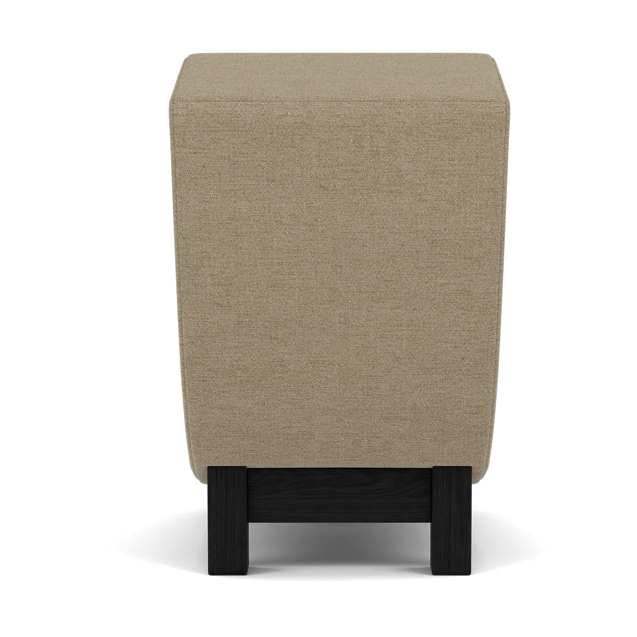 BD1 Lounge Chair, Tyg Ecriture 240-svart ek Fogia