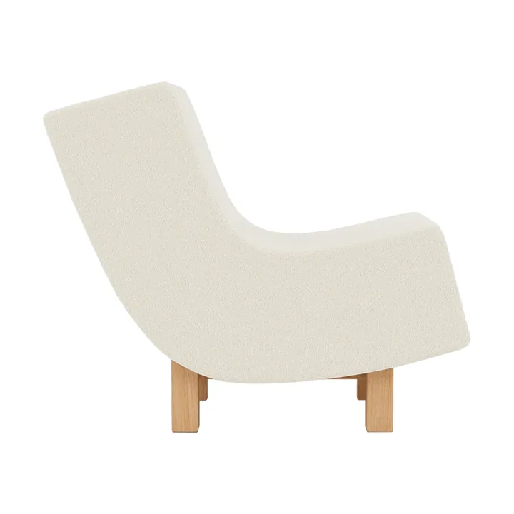 BD1 Lounge Chair - Tyg Karakorum 001-lackerad ek - Fogia