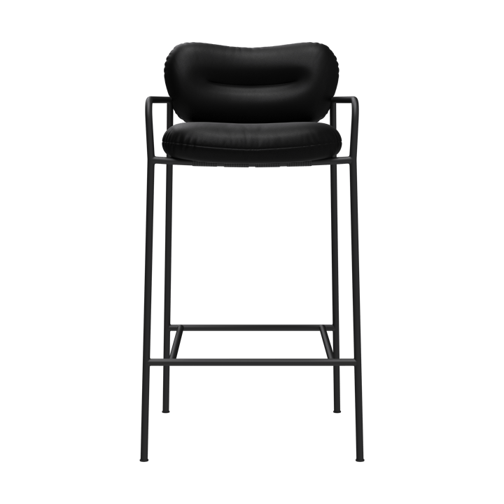 Bollo barstol high 75 cm, Elmotique 99001 svart-svart Fogia