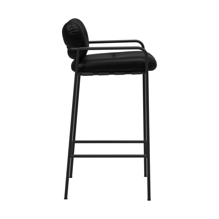 Bollo barstol high 75 cm, Elmotique 99001 svart-svart Fogia