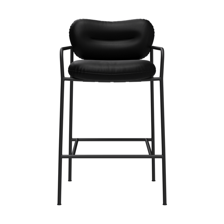 Bollo barstol low 65 cm, Elmotique 99001 svart-svart Fogia