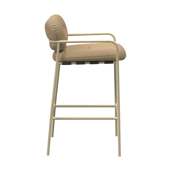 Bollo barstol low 65 cm, Vidar 4 0323 beige-beige Fogia