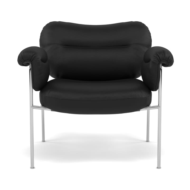 Bollo fåtölj, Elmosoft 99999-polished stainless steel Fogia