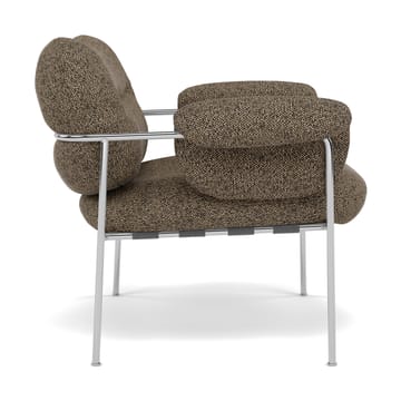 Bollo fåtölj - Safire 0001-polished stainless steel - Fogia