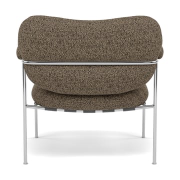 Bollo fåtölj - Safire 0001-polished stainless steel - Fogia