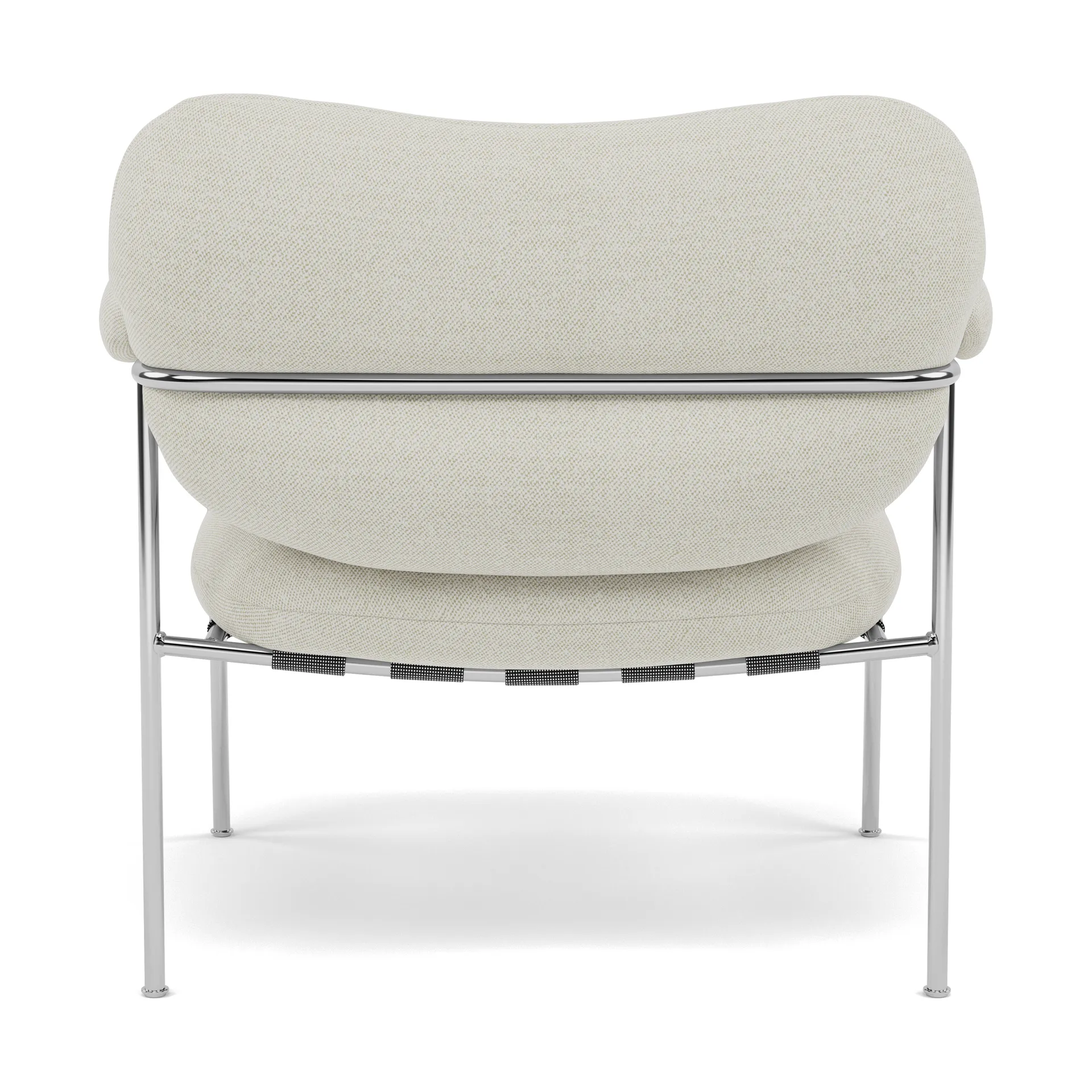 Bollo fåtölj, Sealife 363610-polished stainless steel Fogia