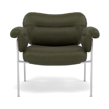Bollo fåtölj - Vintage Olive-polished stainless steel - Fogia