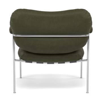 Bollo fåtölj - Vintage Olive-polished stainless steel - Fogia