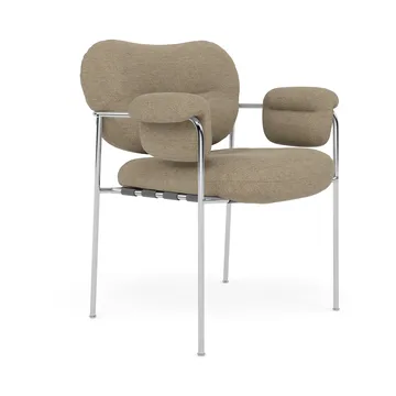 Bollo stol - Ecriture 0240-polished stainless steel - Fogia