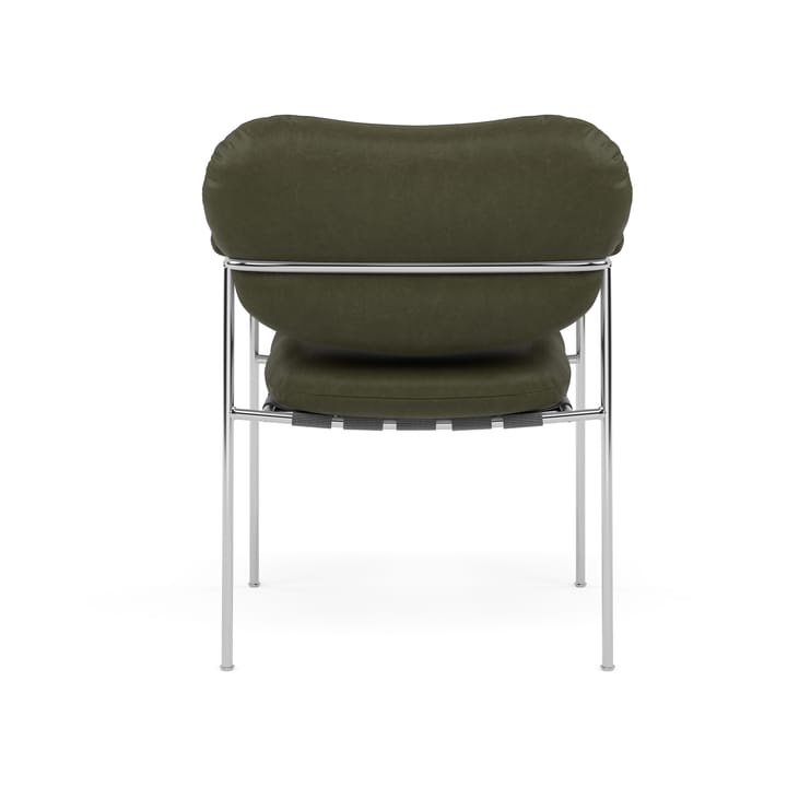Bollo stol, Vintage Olive-polished stainless steel Fogia