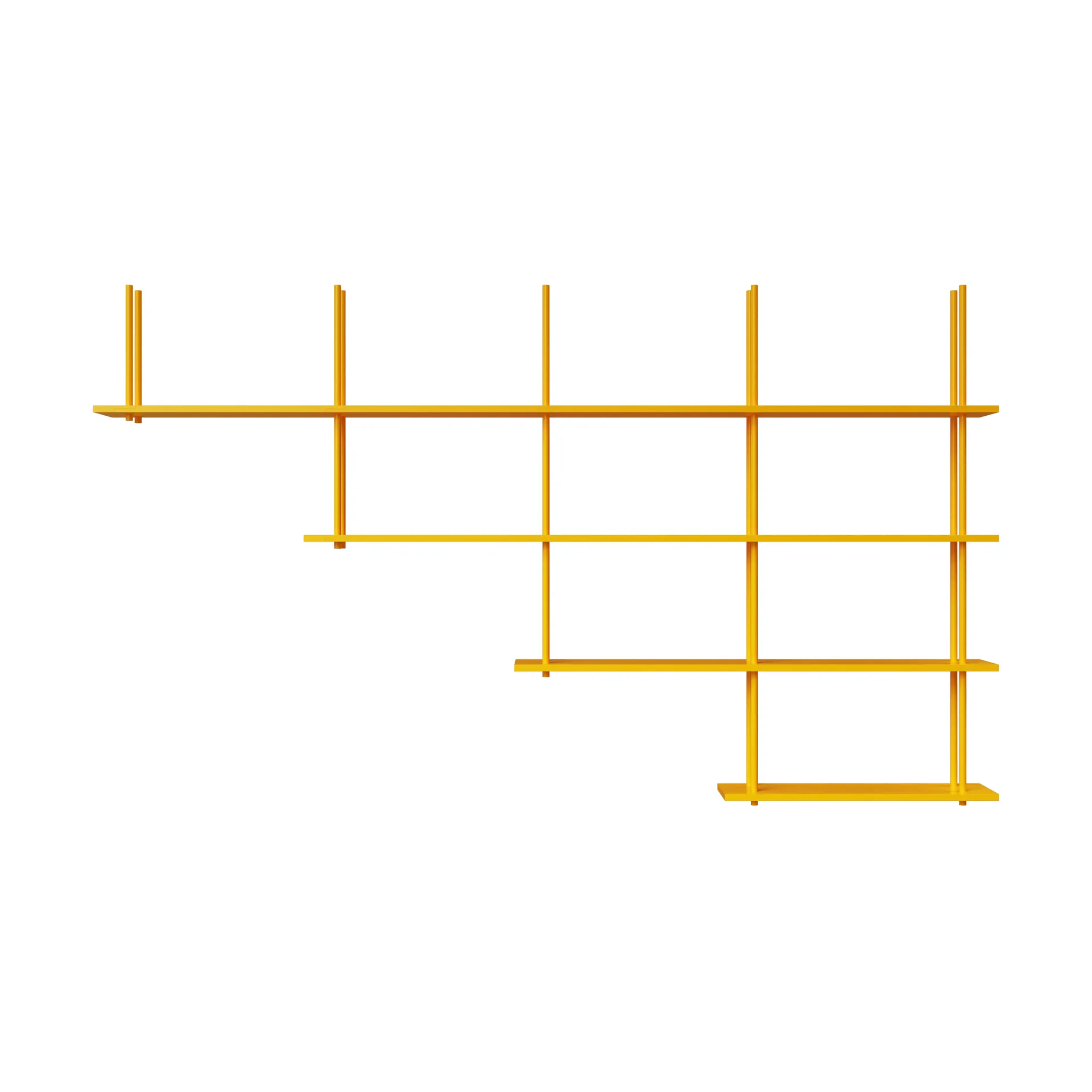 Bond hylla golv/tak FC4041, Gul lackad björk Fogia