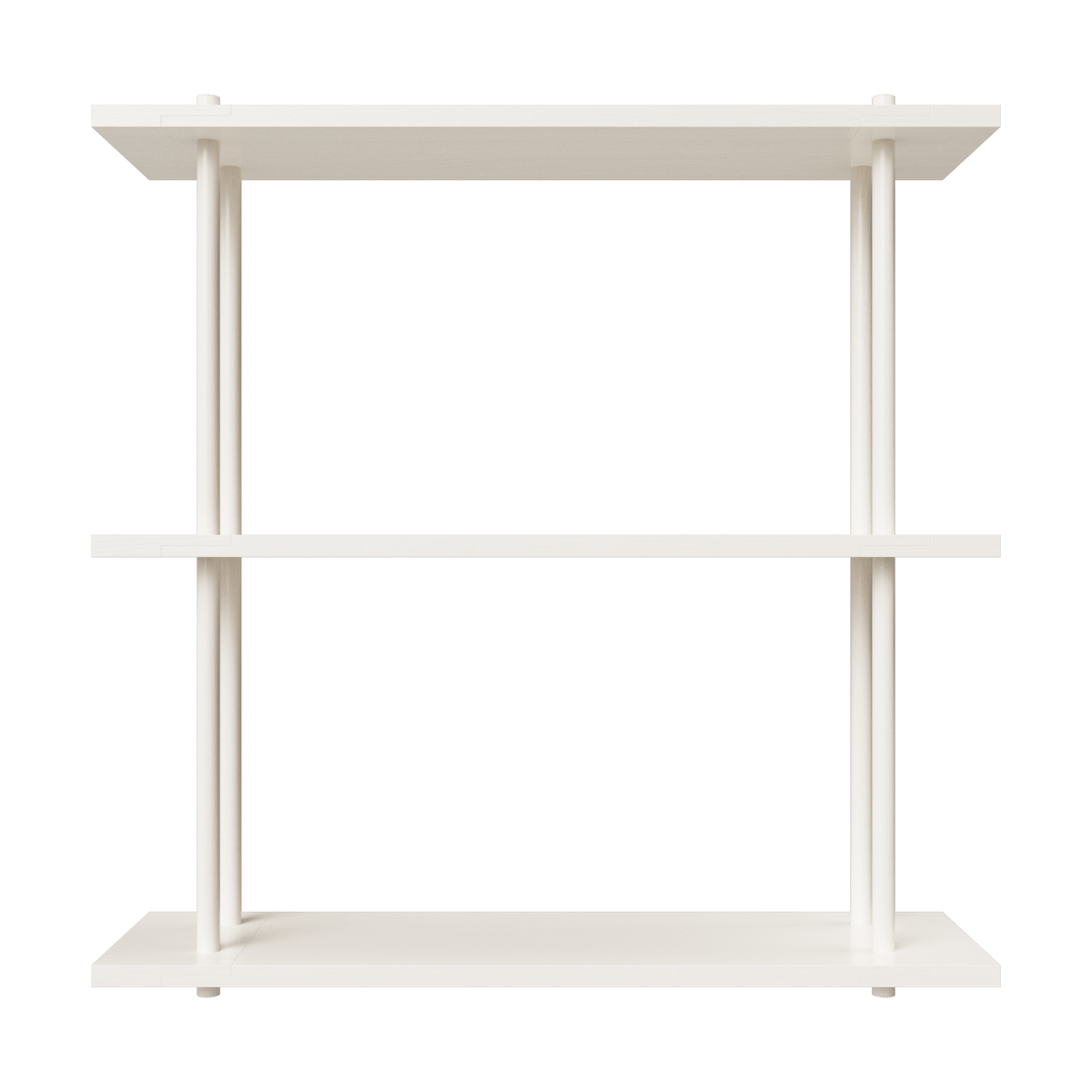 Fogia Bond hylla vägg W103 Vit lackad björk | Skandinavisk Design | Hyllor & Hyllsystem | Vit