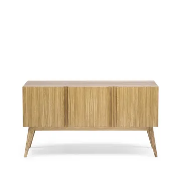 Boss sideboard - Lackad ek-3 dörrar-ekben - Fogia