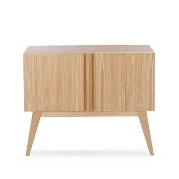 Boss skåp - Ek lågt-2 dörrar-ekben - Fogia