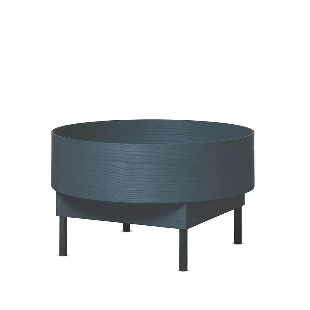 Bowl soffbord, Mörkblå bets ask-big Fogia