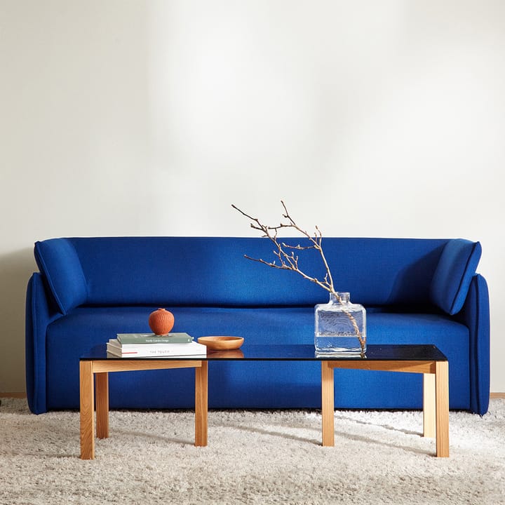 Boxlike 2-sits soffa - tyg gentle 2 0973 grön - Fogia