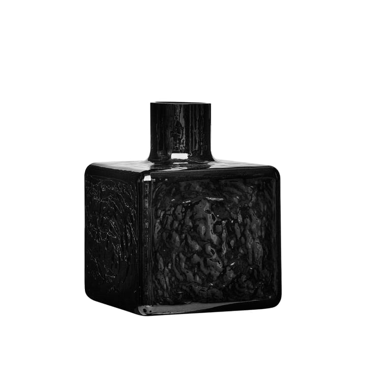 Cube vas, Black, 13x10x10 cm Fogia