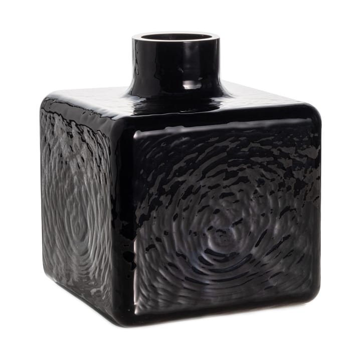 Cube vas - Black, 23x20x20 cm - Fogia