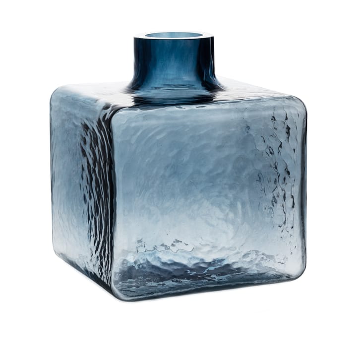 Cube vas - Blue, 23x20x20 cm - Fogia