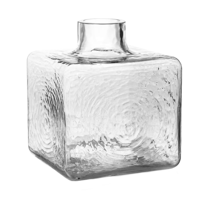 Cube vas - Clear, 23x20x20 cm - Fogia