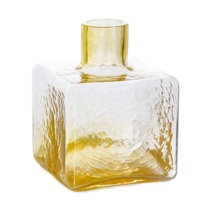 Cube vas - Ochre, 13x10x10 cm - Fogia