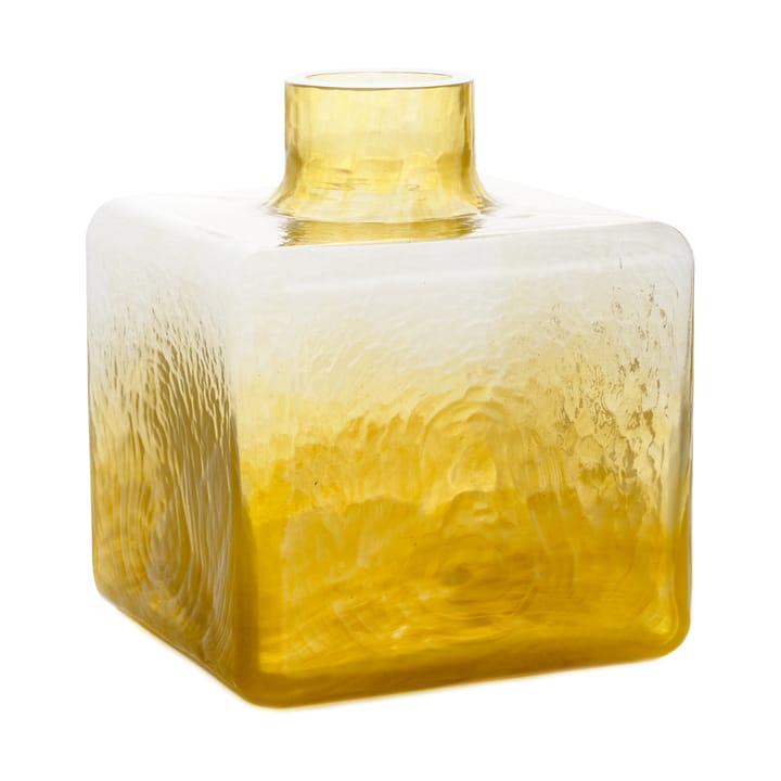Cube vas - Ochre, 23x20x20 cm - Fogia