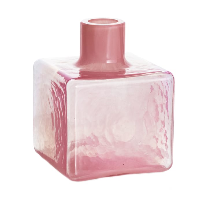 Cube vas - Pink, 13x10x10 cm - Fogia