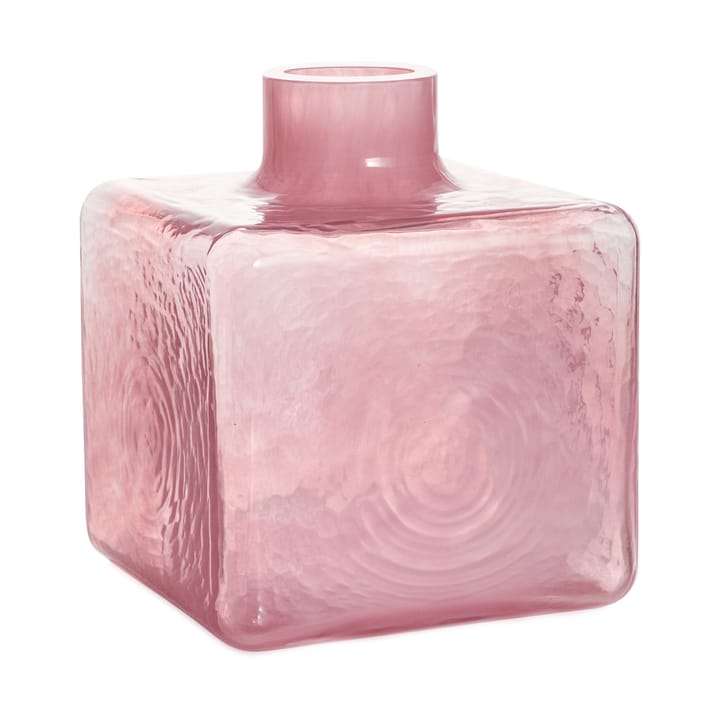 Cube vas - Pink, 23x20x20 cm - Fogia