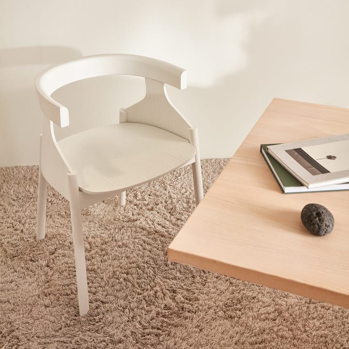 Howdoyoudo karmstol, läder elmotique 99001 ask svartbets-läder svart Fogia