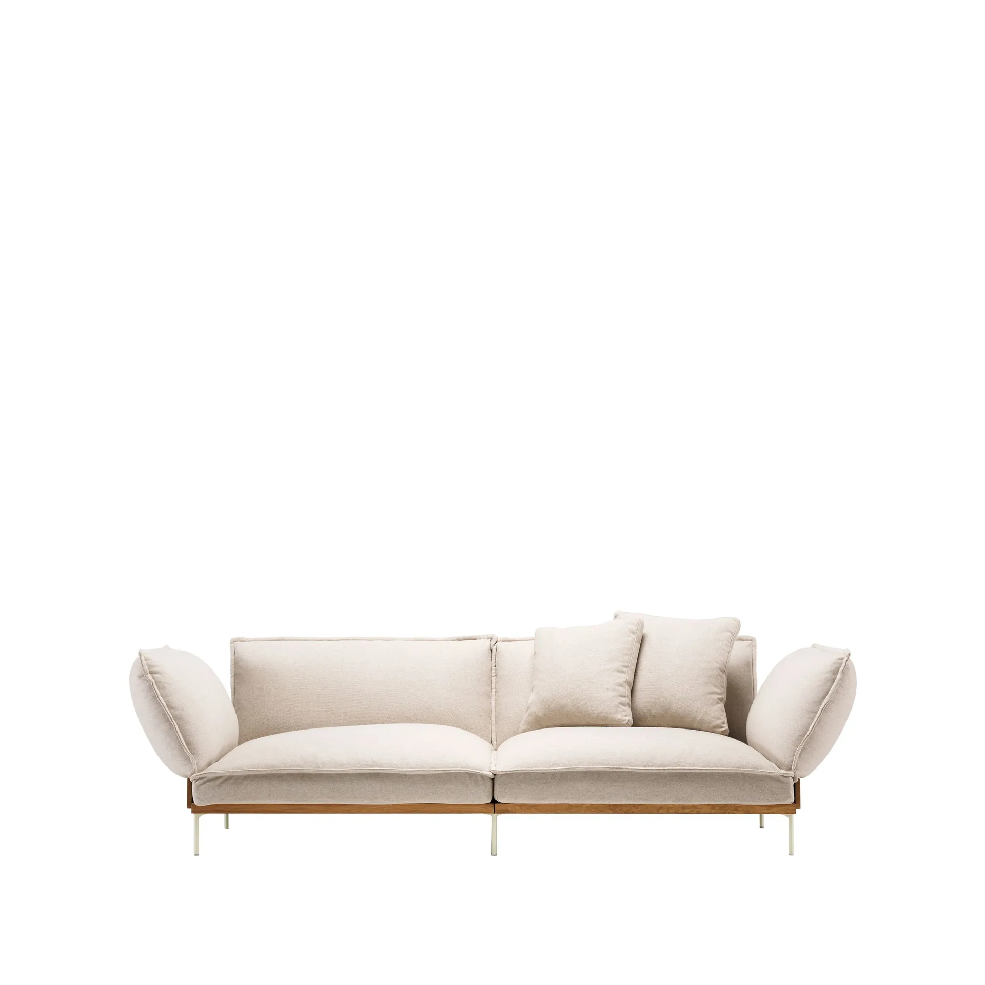 Jord 2-sits soffa, Mainline flax 20 beige-olj. ek Fogia