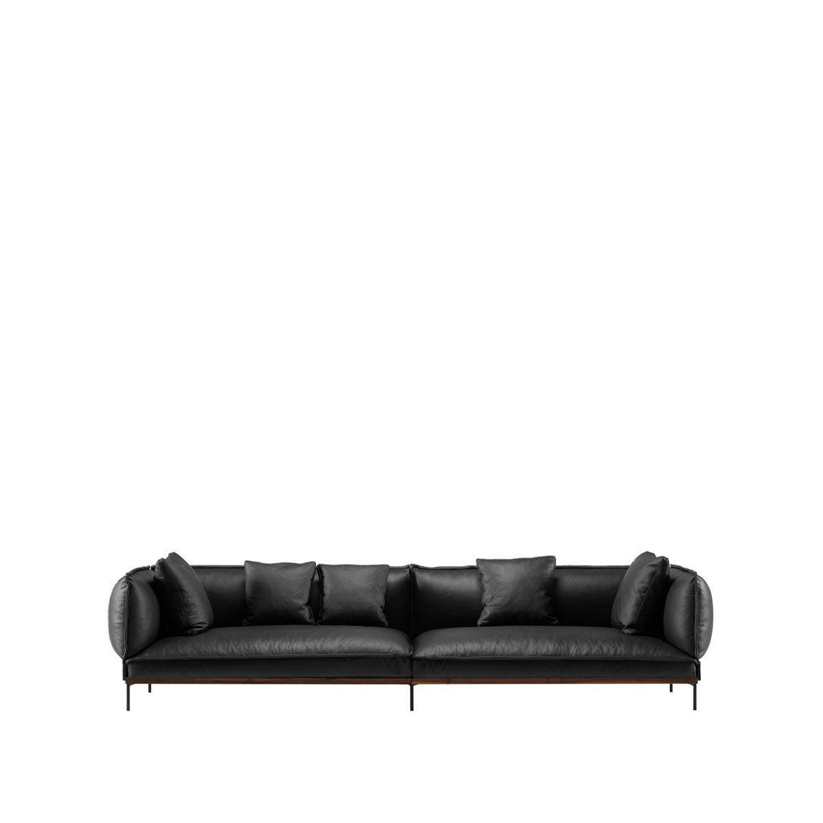 Fogia Jord 2,5-sits soffa Elmosoft 99999-oljad valnöt