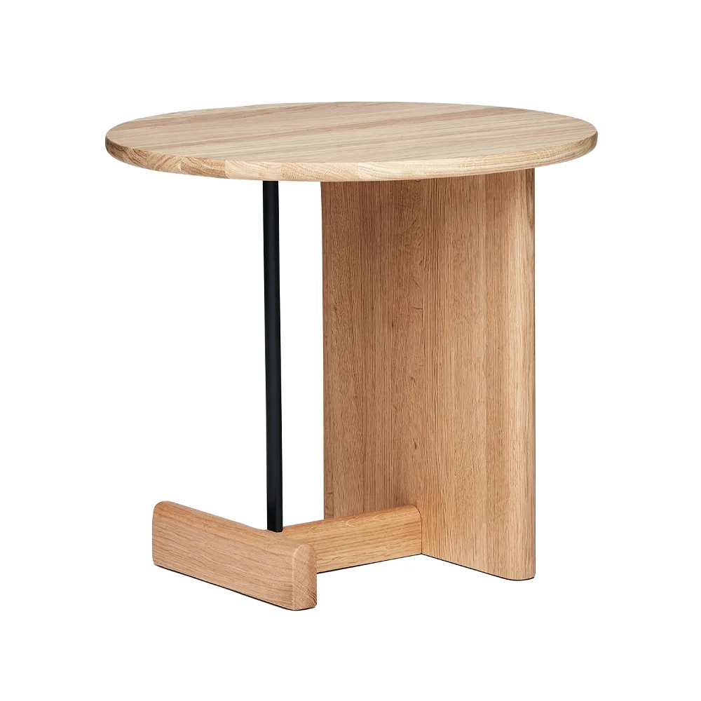 Fogia Koku lampbord ek lack | Skandinavisk Design | Avlastningsbord & Sidobord | Beige