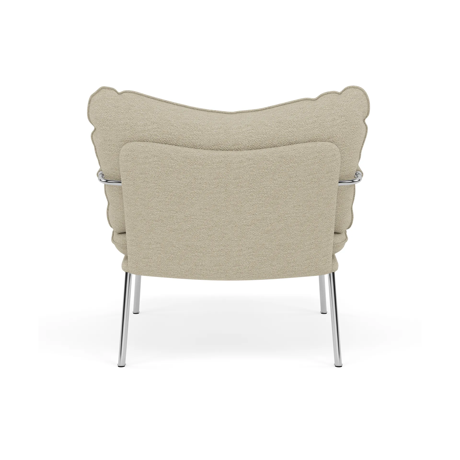 Pico fåtölj, Barnum 2-polished stainless steel Fogia