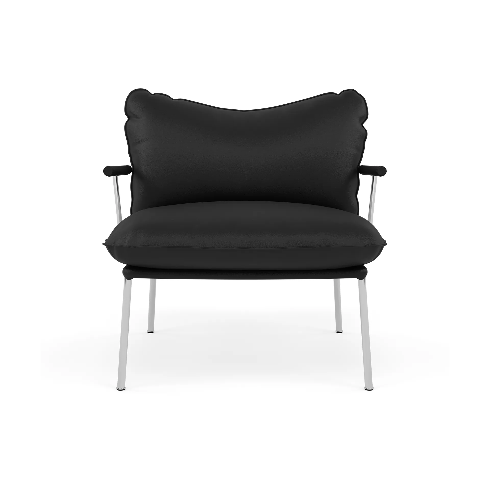 Pico fåtölj, Elmosoft 99999-polished stainless steel Fogia