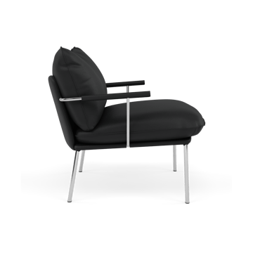 Pico fåtölj - Elmosoft 99999-polished stainless steel - Fogia