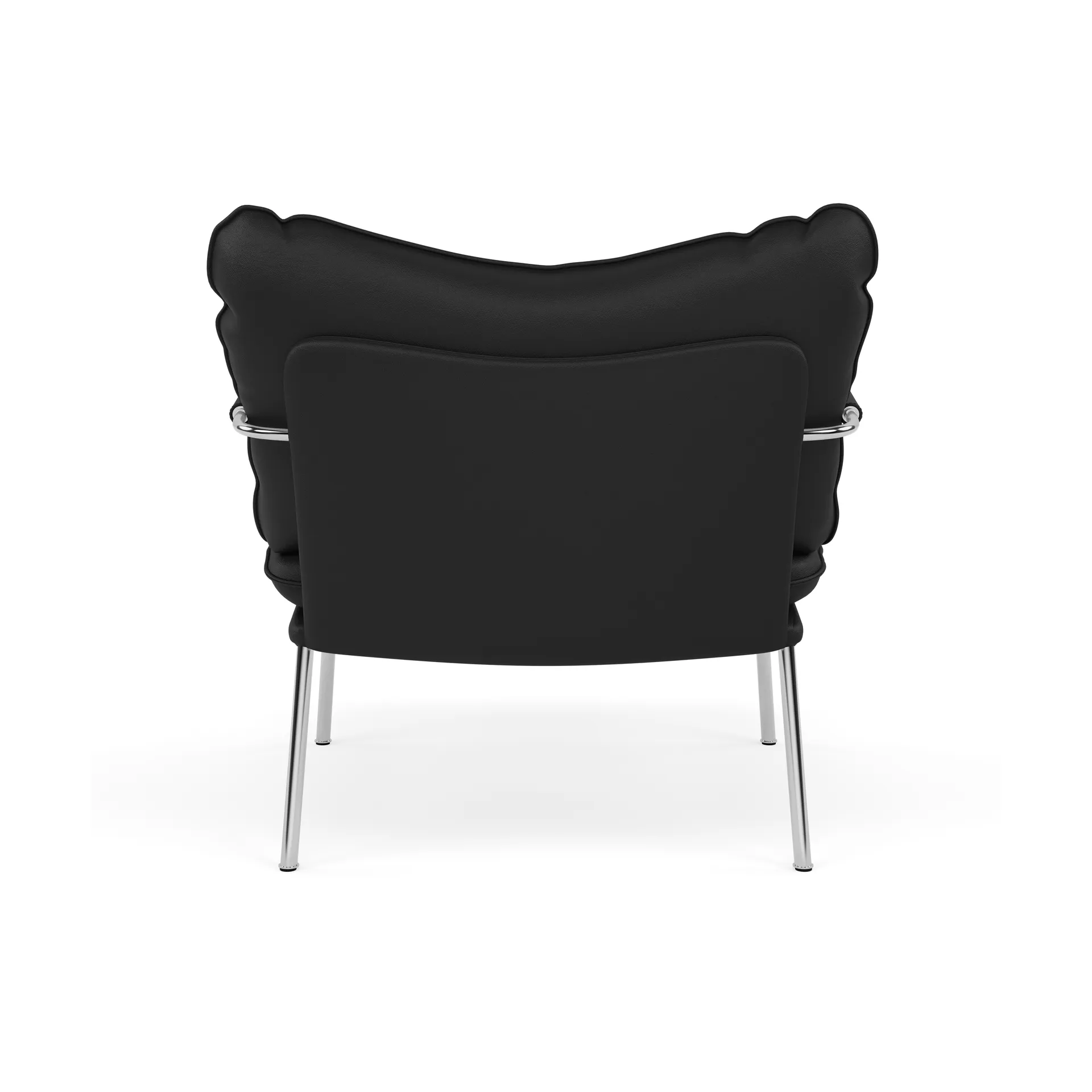 Pico fåtölj, Elmosoft 99999-polished stainless steel Fogia