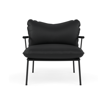 Pico fåtölj - Elmosoft 99999-RAL 9005 - Fogia