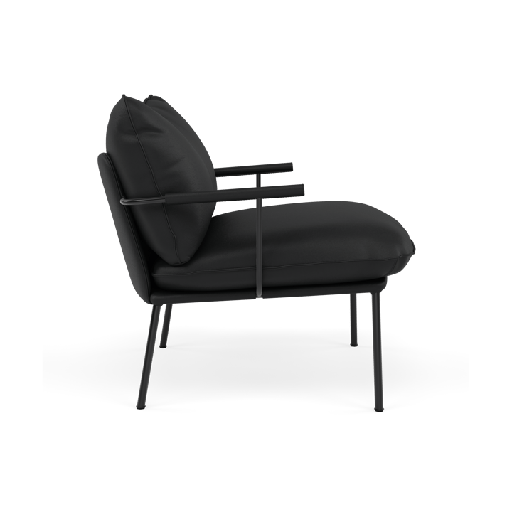 Pico fåtölj, Elmosoft 99999-RAL 9005 Fogia
