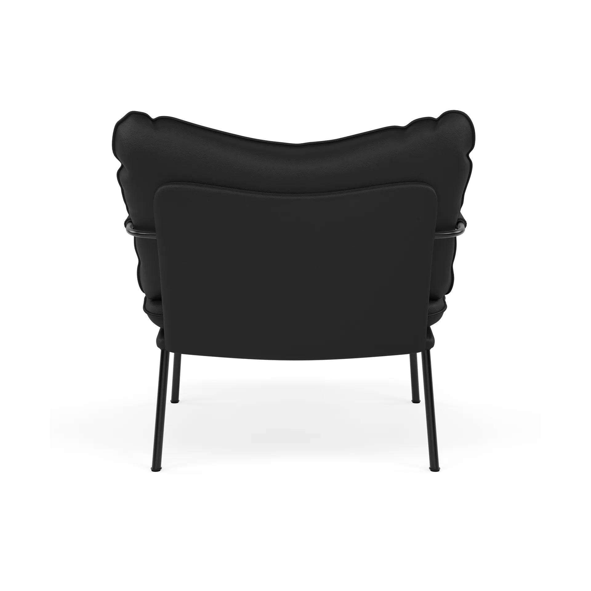 Pico fåtölj, Elmosoft 99999-RAL 9005 Fogia