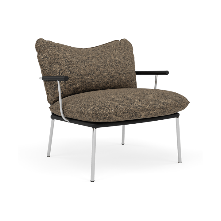 Pico fåtölj - Elmosoft 99999-safire 0001-polished stainless steel - Fogia