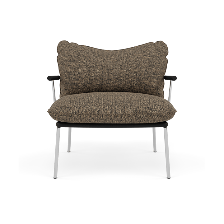 Pico fåtölj, Elmosoft 99999-safire 0001-polished stainless steel Fogia