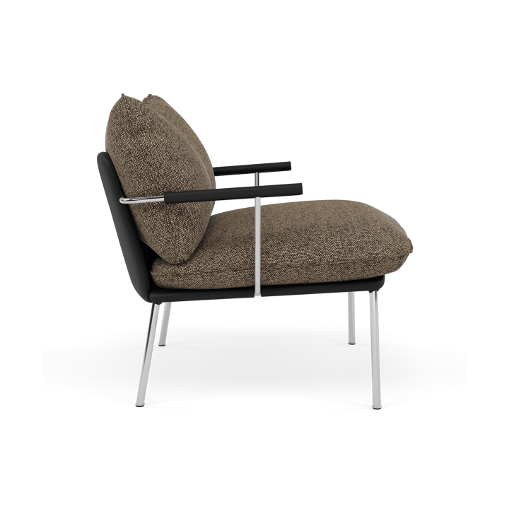 Pico fåtölj, Elmosoft 99999-safire 0001-polished stainless steel Fogia