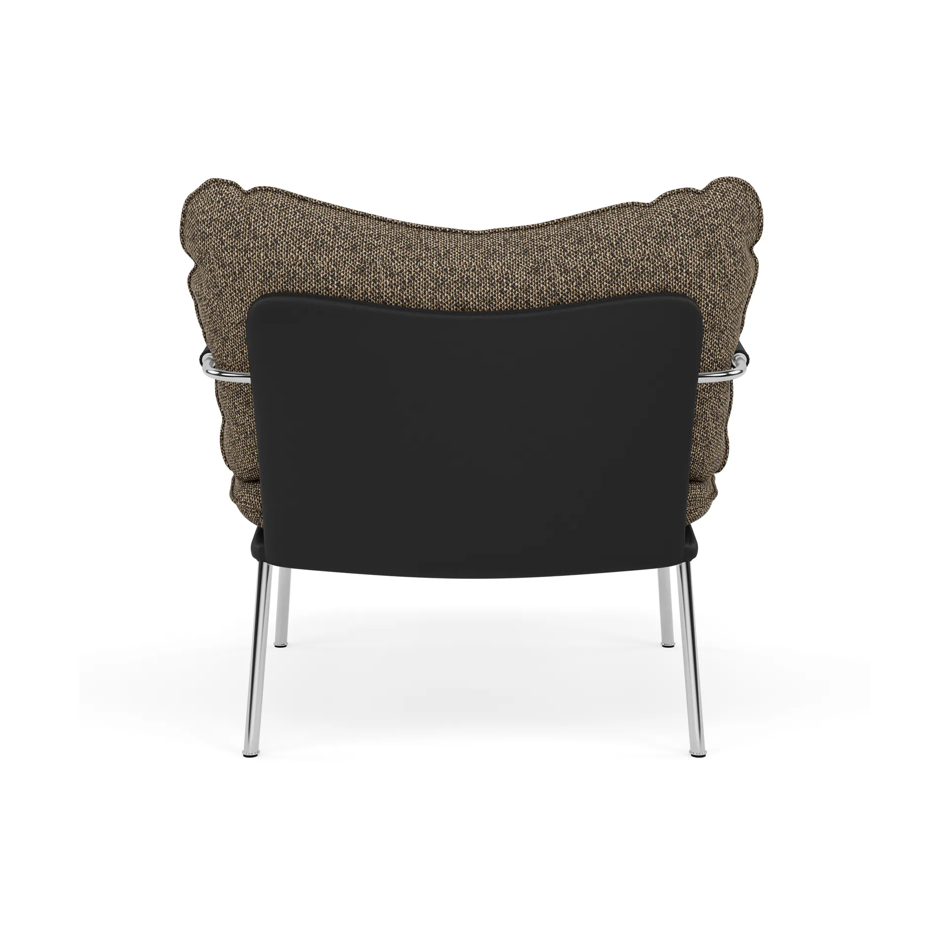 Pico fåtölj, Elmosoft 99999-safire 0001-polished stainless steel Fogia